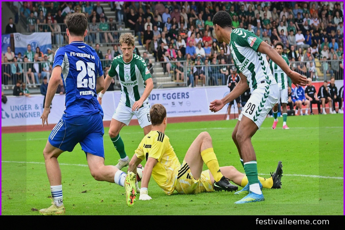 Werder Bremen domina en partido amistoso contra el FC Verden con un contundente 6-2