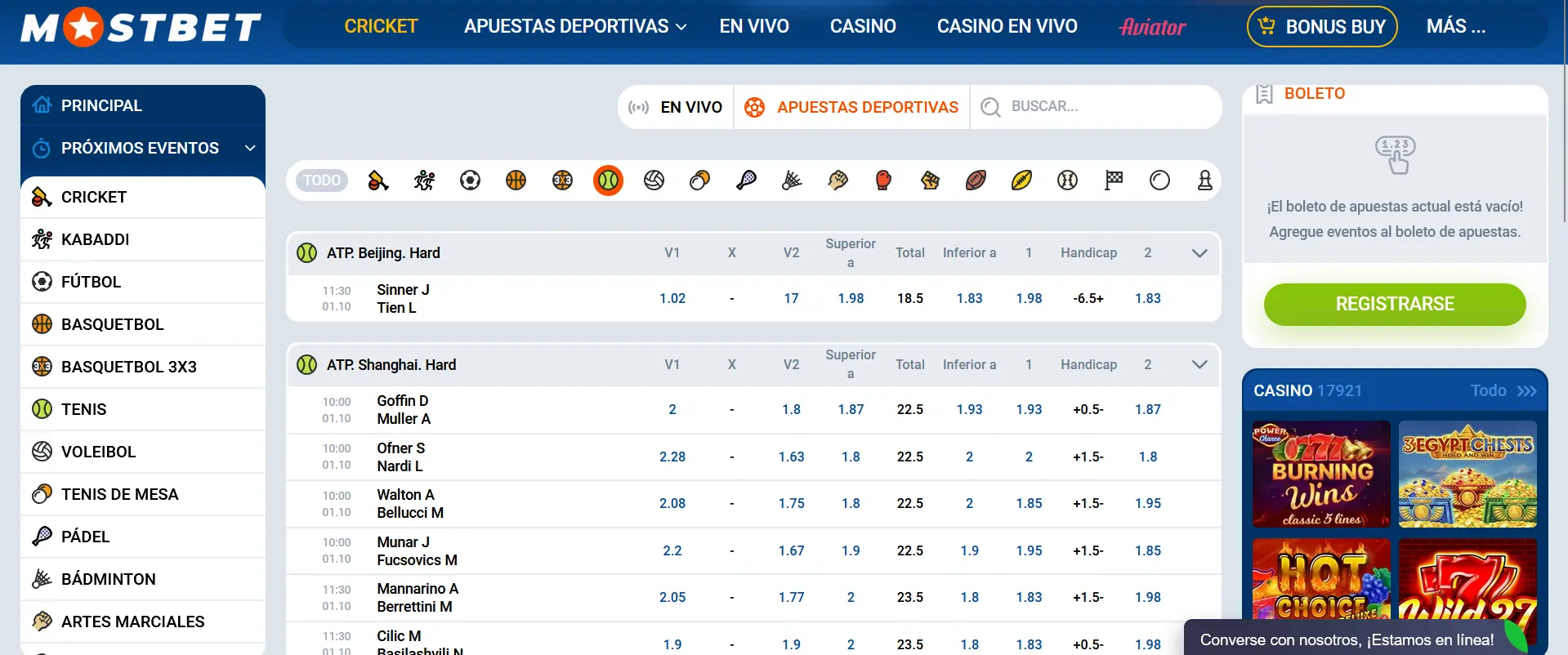 Apuestas deportivas en Mostbet Apuestas deportivas en Mostbet